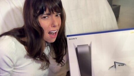 Peter ruined my ps5 unboxing video with a surprise facial!