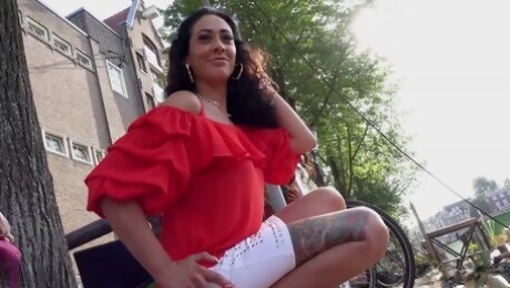 GERMAN SCOUT - ROUGH ASSFUCKING SEX FOR SKINNY mom MORGAN AT REAL STREET CASTING PICKUP - Verified amateur porn