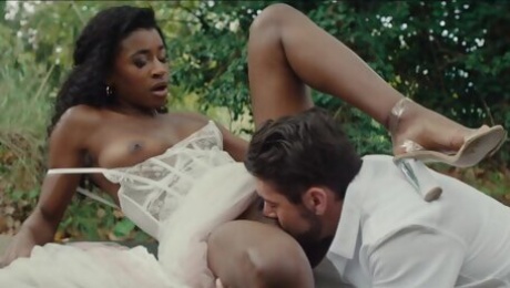 Nicole Kitt ebony bride sex video