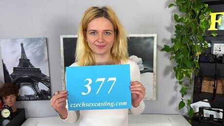 Blonde movie with mysterious Sophia Veller from Czech Sex Casting